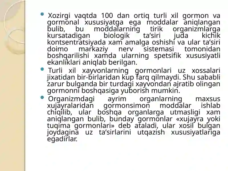 GORMONLAR BIOXIMIYASI 3