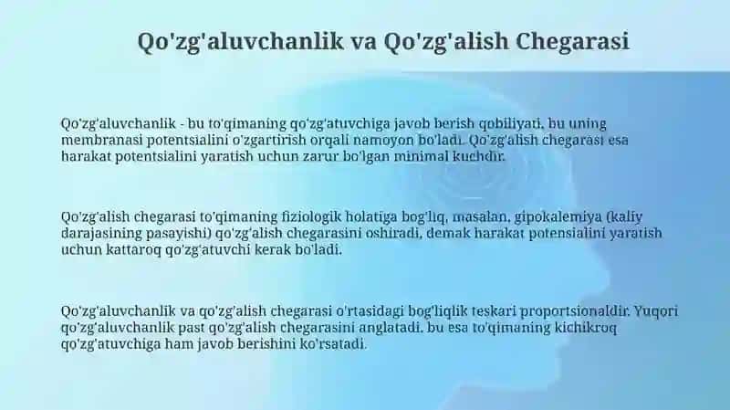 Qoʻzgʻaluvchan toʻqimalarning taʼsiri va qonunlari 3