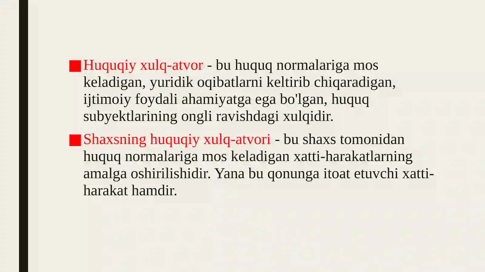 Huquqiyxulq-atvort, huquqbuzarlikva yuridik javobgarlik 3