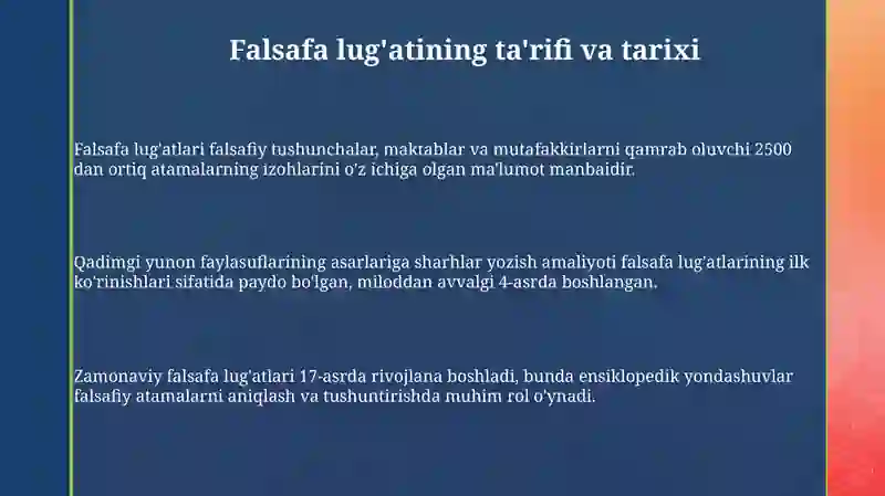 Falsafa lug'ati 3