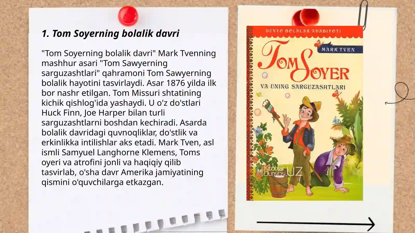 Tom Soyerning sarguzashtlari 3