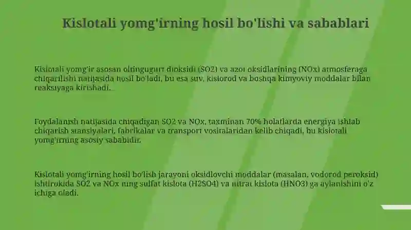 Kislotali yomgʻirlar 3