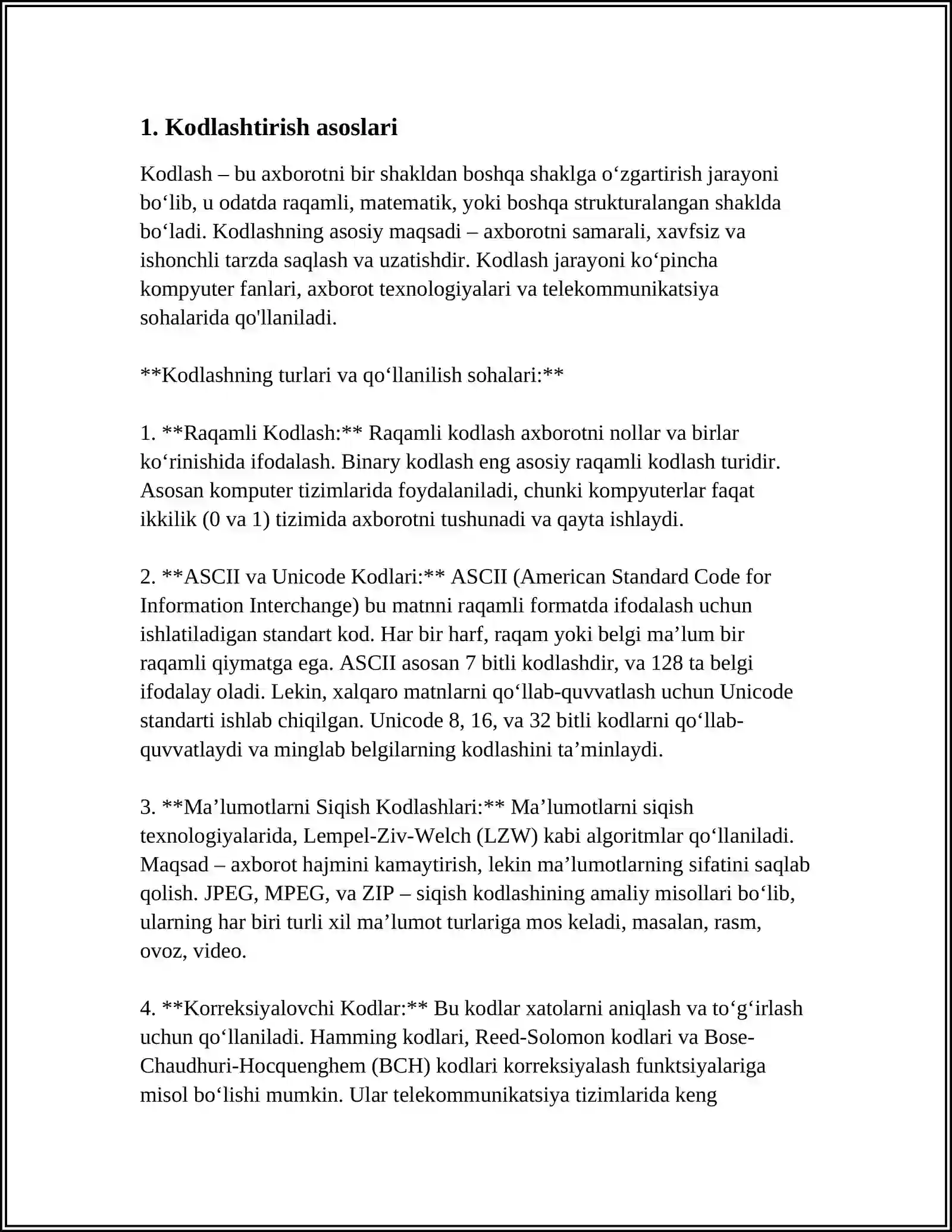 KODLAR 3