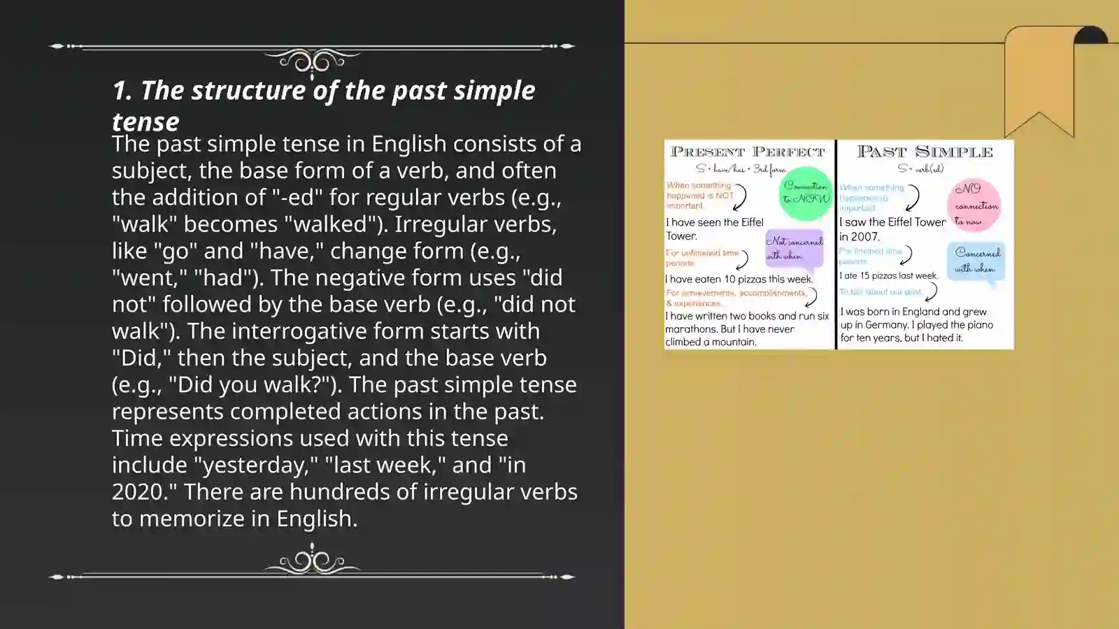 Past simple 3