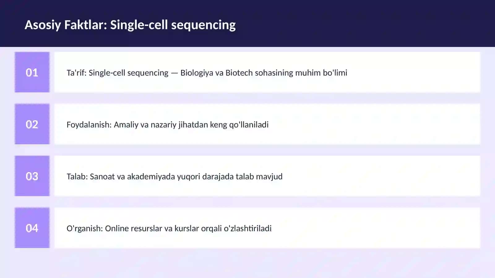 Single-cell sequencing 3