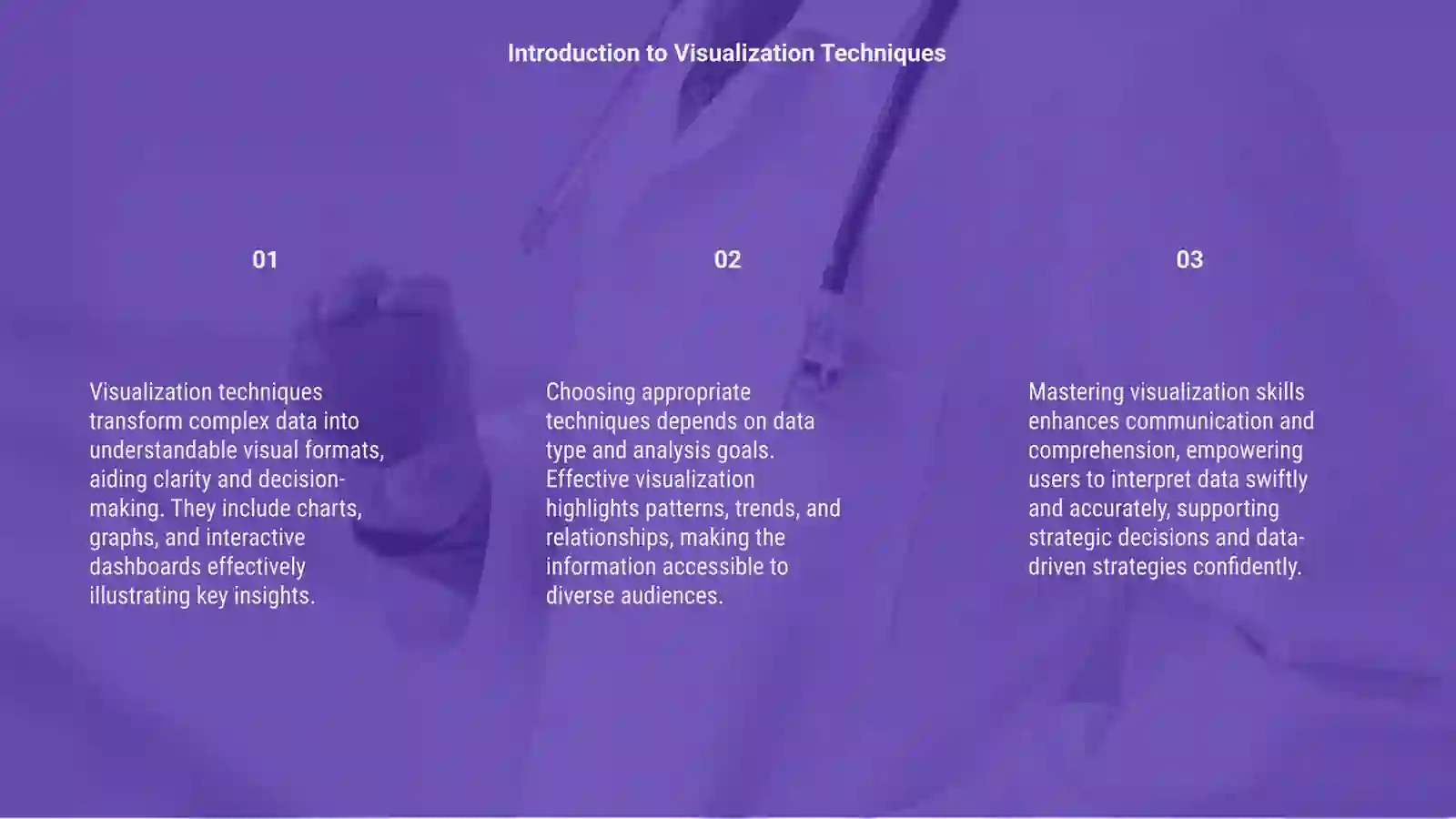 Visualization Techniques 3