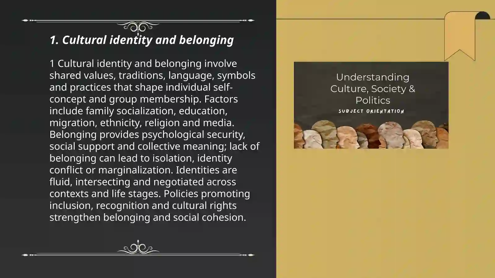Culture in Society 3