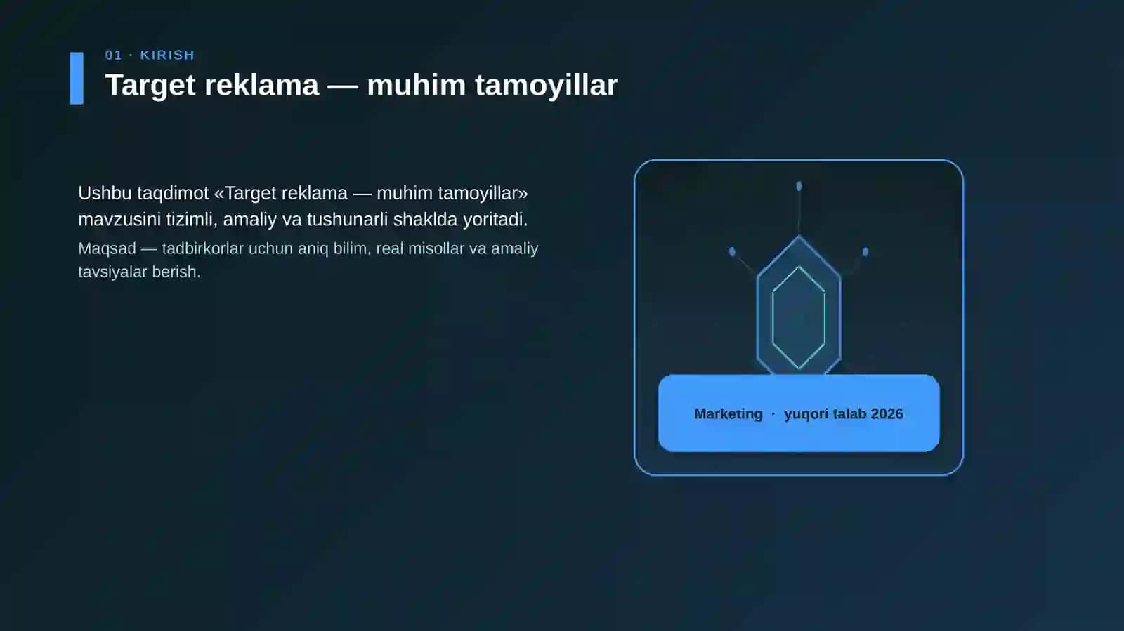 Target reklama — muhim tamoyillar 3