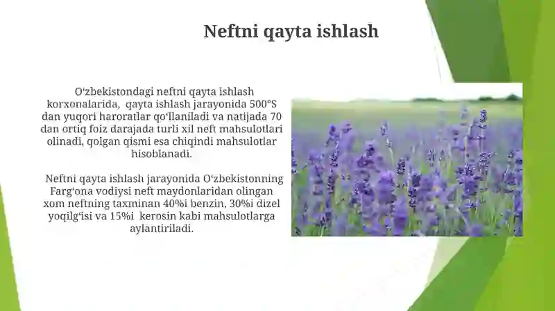 Neftni qayta ishlash 3