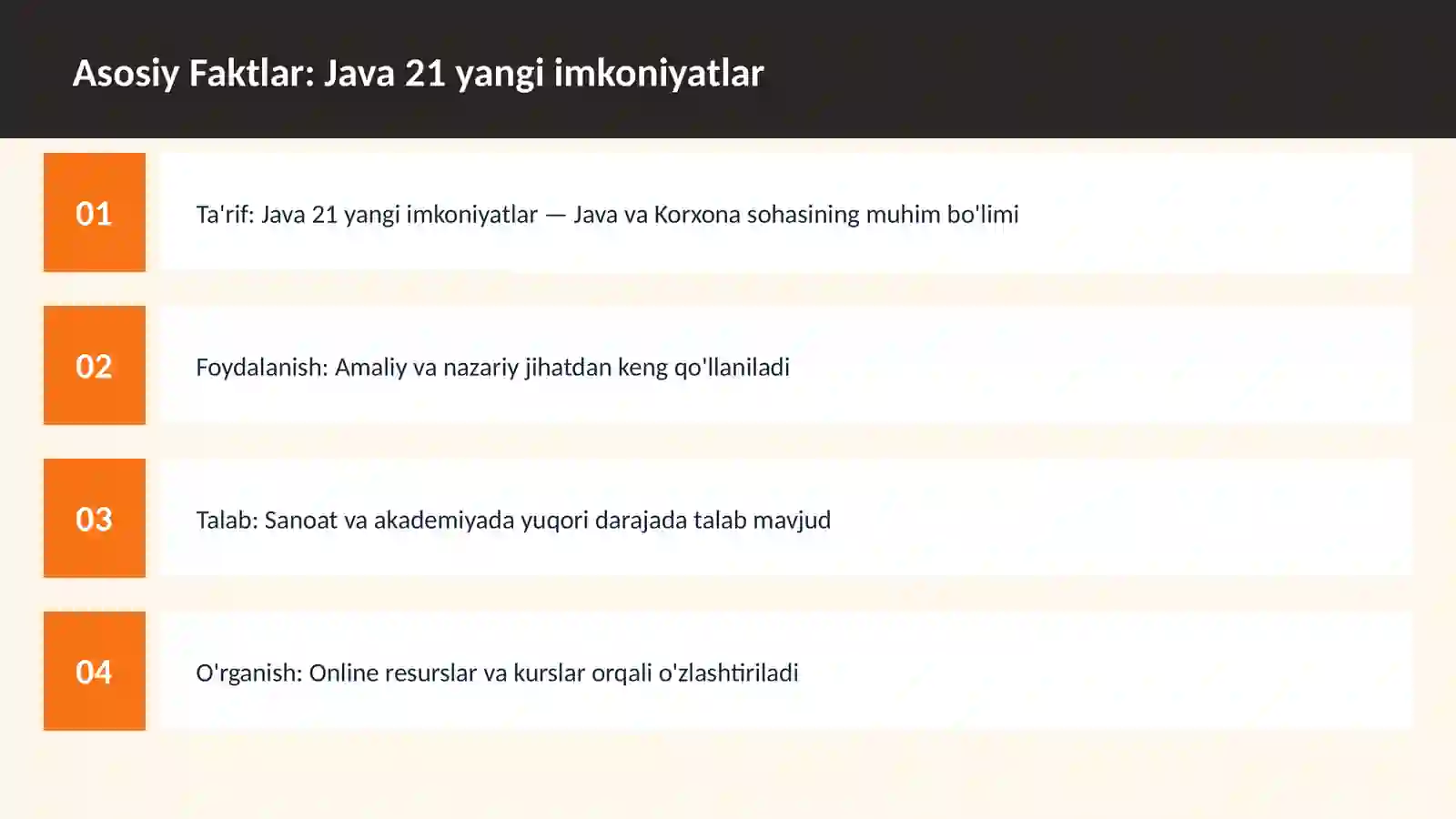 Java 21 yangi imkoniyatlar 3