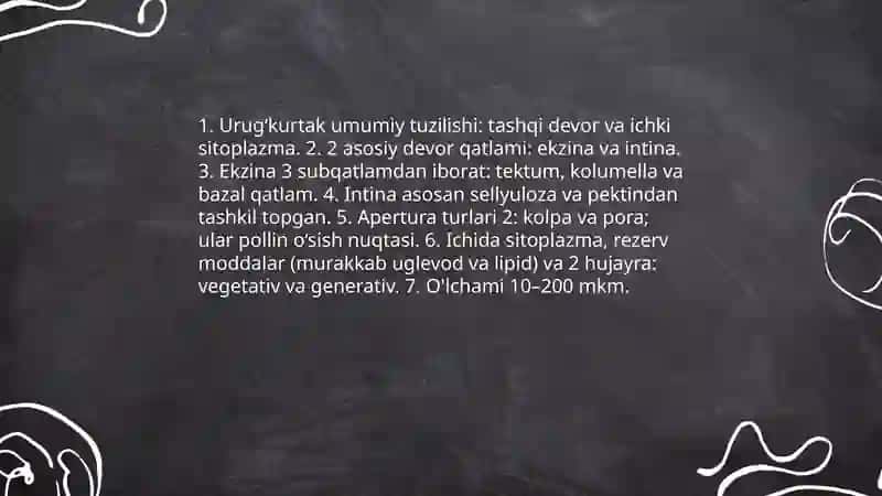 Urugʻkurtakning tuzilishi va tiplari 3