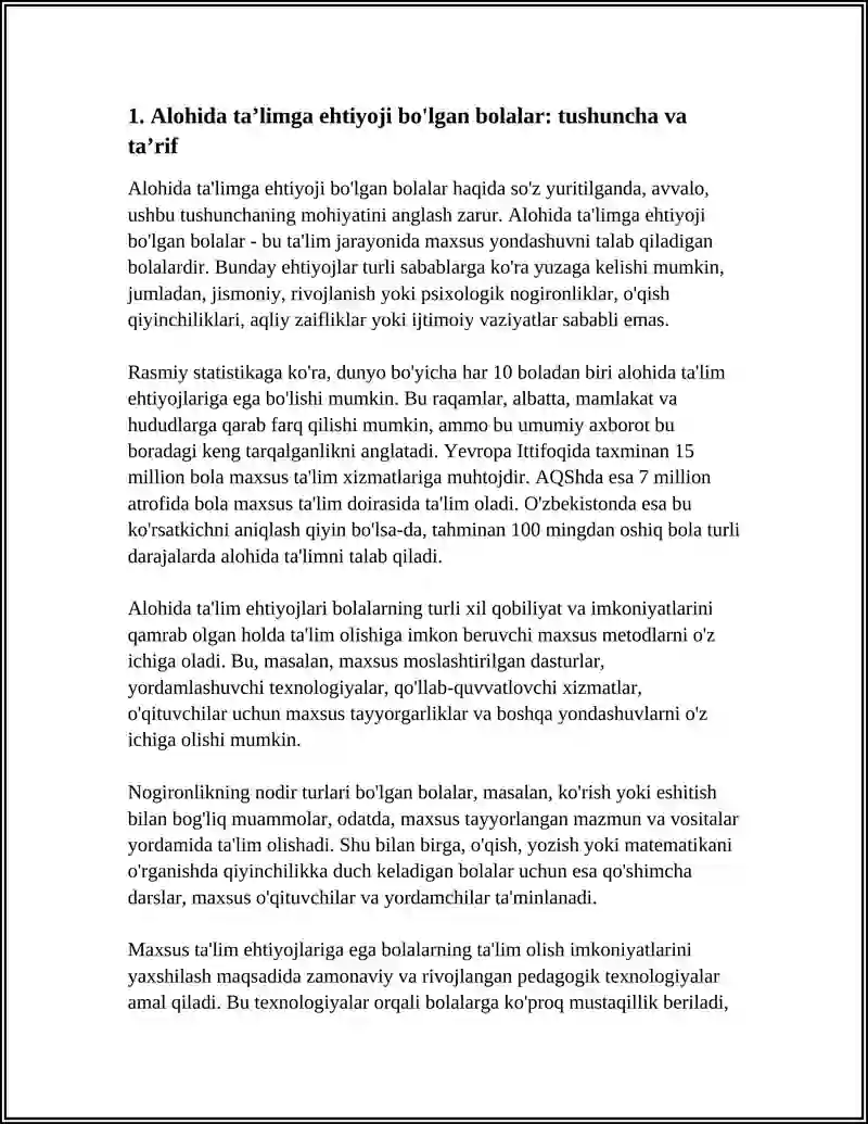 ALOHIDA TA’LIMGA EHTIYOJI BO‘LGAN BOLALAR 3