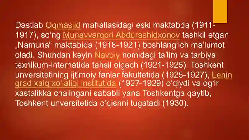 Oybekhayoti va faoliyati 3