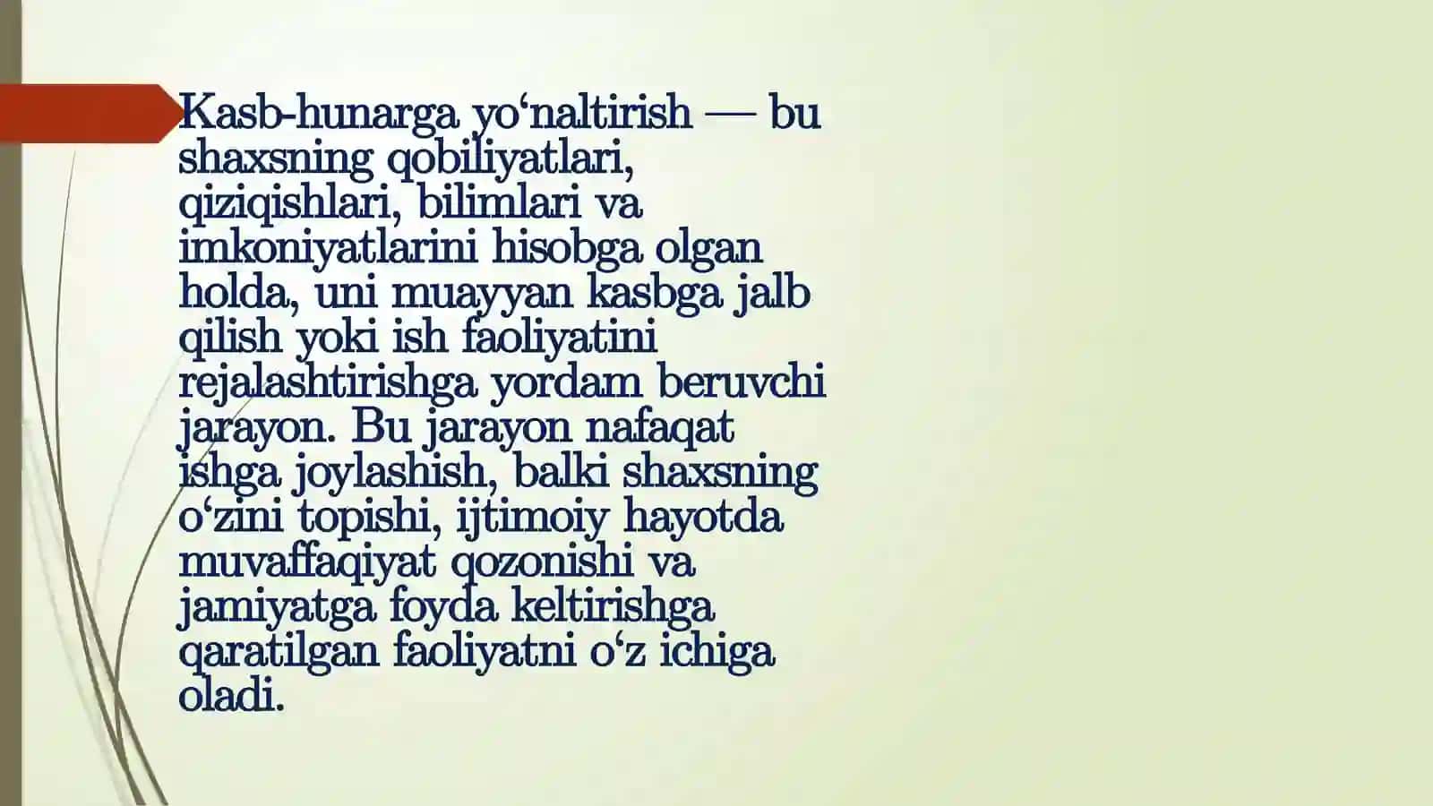 Kasb-hunarga yo‘naltirish va uning tarixiy taraqqiyoti 3