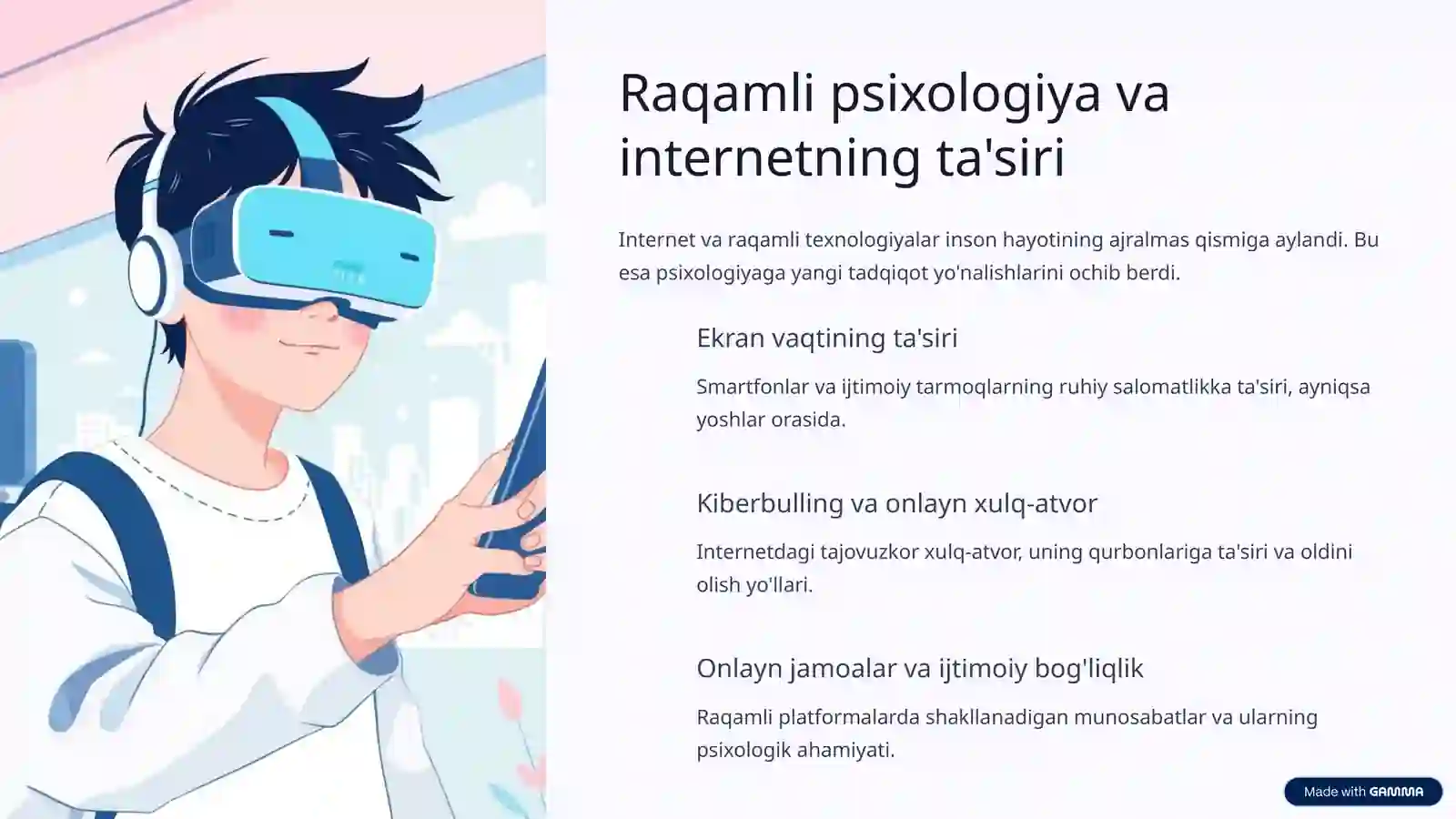 Psixologiyaning zamonaviy tendensiyalari 3