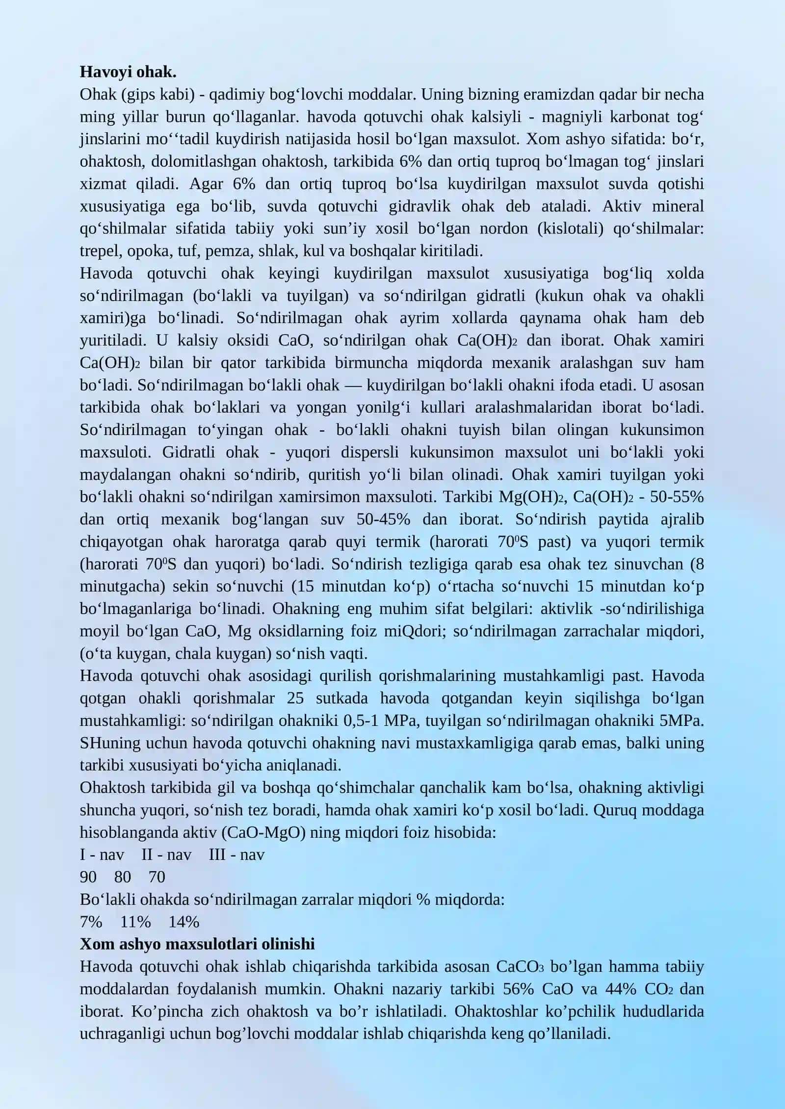 Gidratli ohak ishlab chiqarish 3