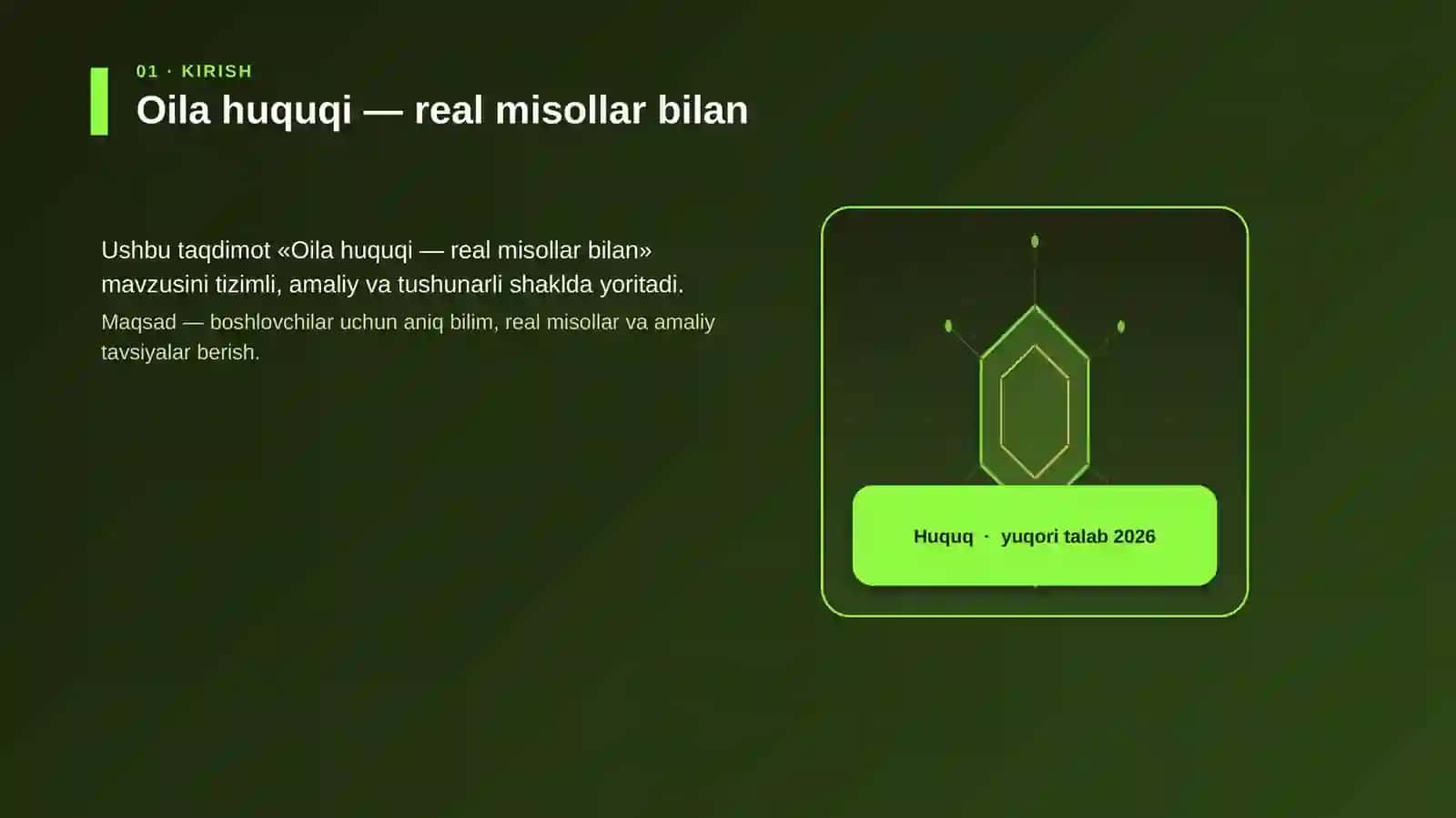 Oila huquqi — real misollar bilan 3