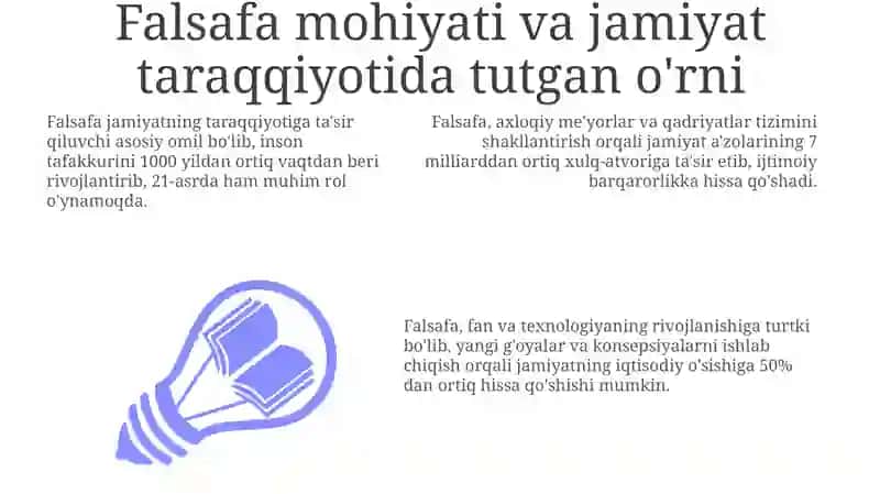 Falsafa mohiyati va jamiyat taraqqiyotida tutgan o'rni 3