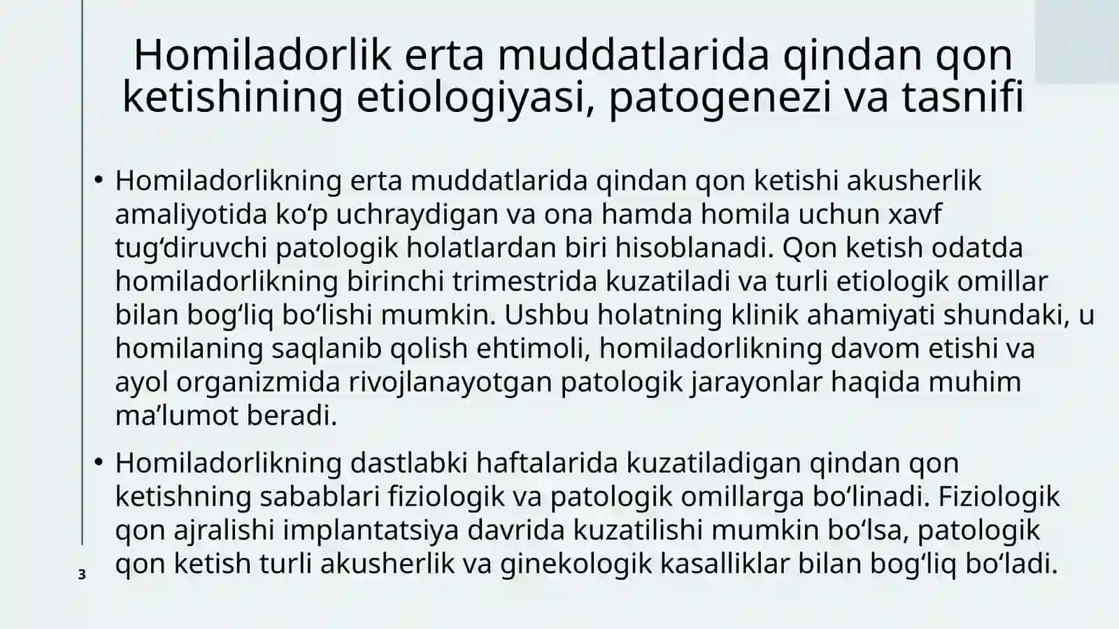 Homiladorlik ertamuddati 3