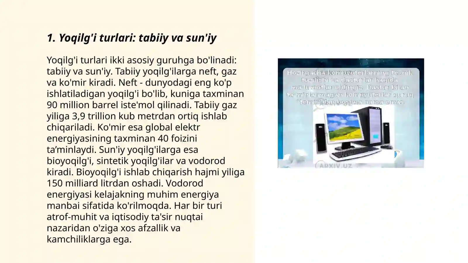 Yoqilg'i va ularning turlari 3