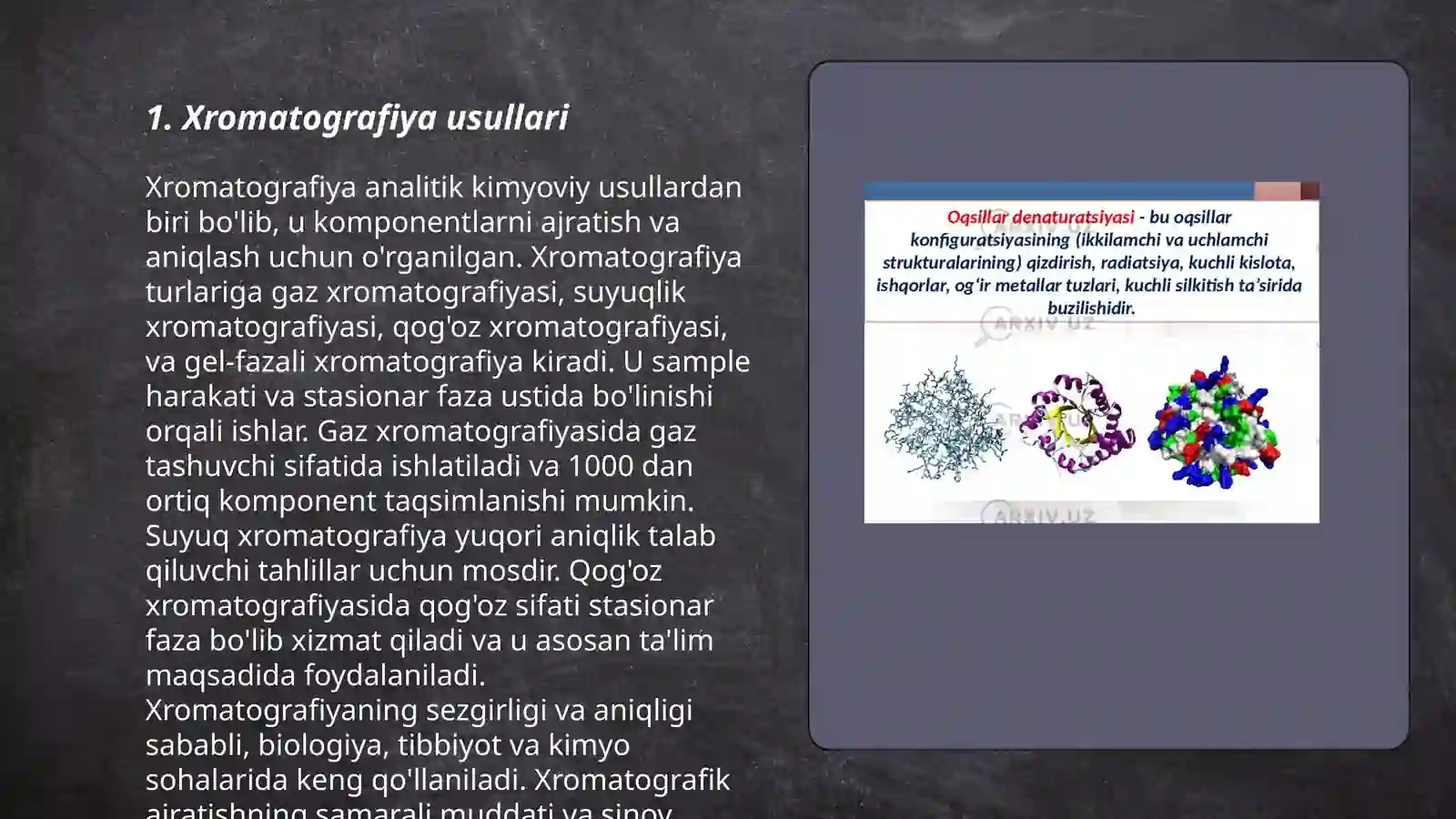 Xromatografiya usullari 3