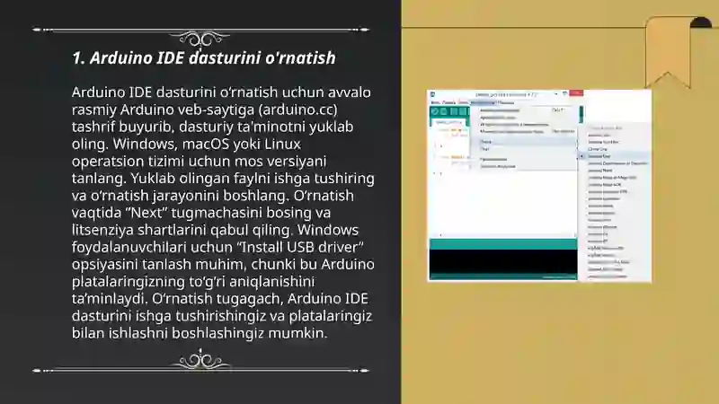 Arduino IDE dasturi 3