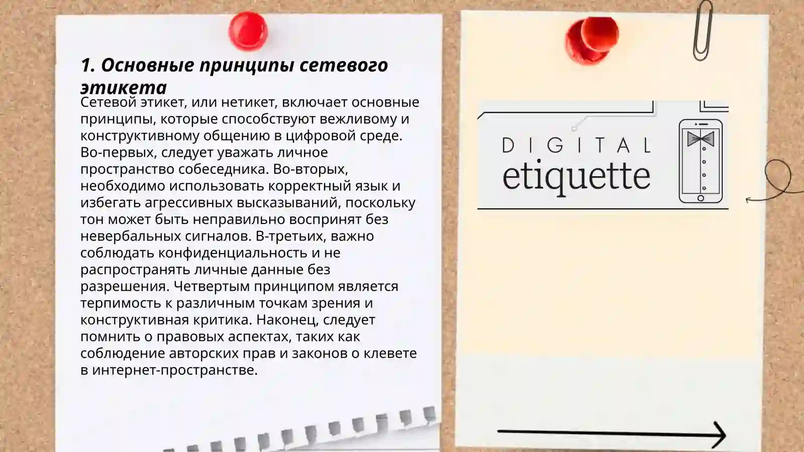 Сетевой этикет (Инфоэтика) 3
