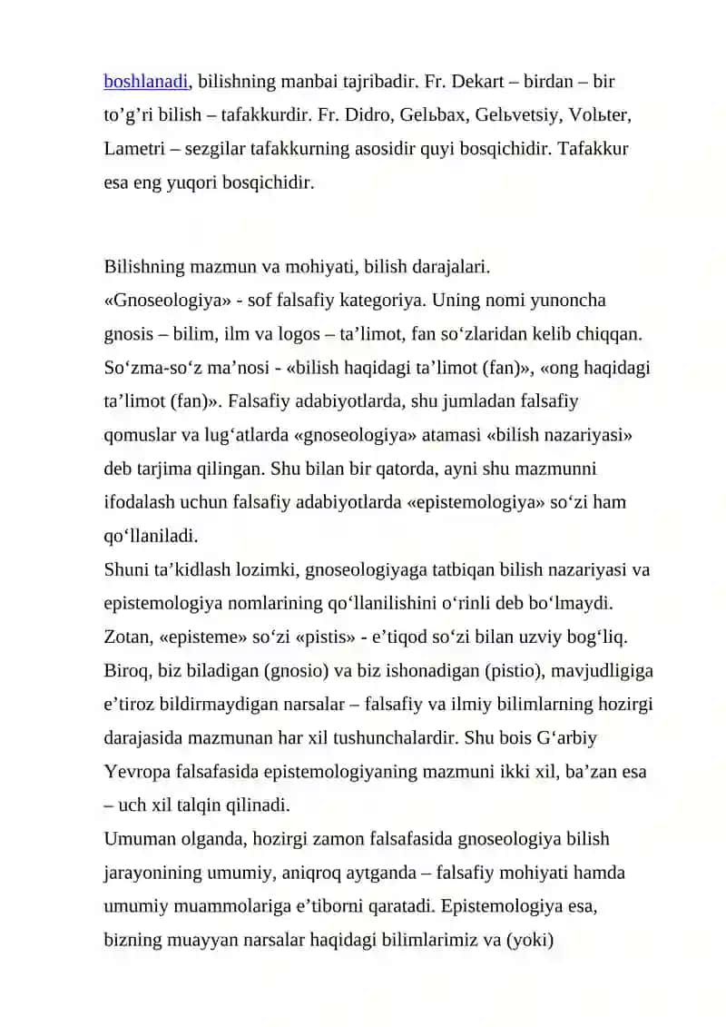 Bilish nazariyasi 3