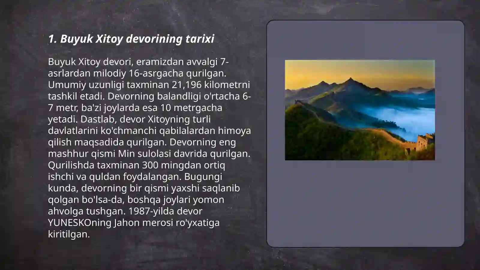 Buyuk Xitoy Devori 3