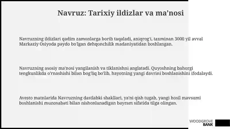 Navruz: Tarix, Ma'no va Tiklanish 3