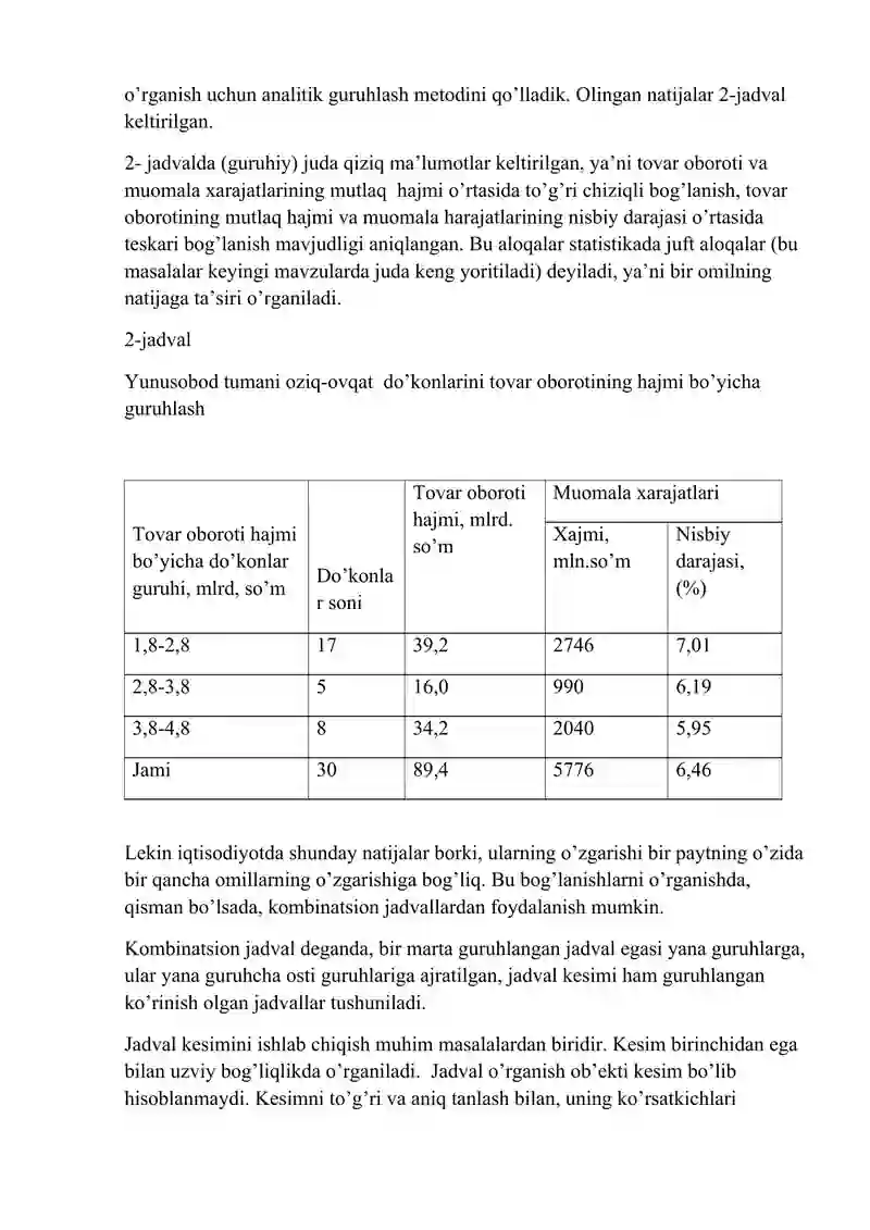 Statistik jadval va grafiklar 3