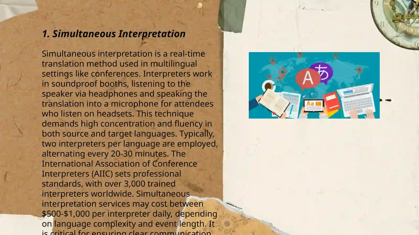 Simultaneous Interpretation 3