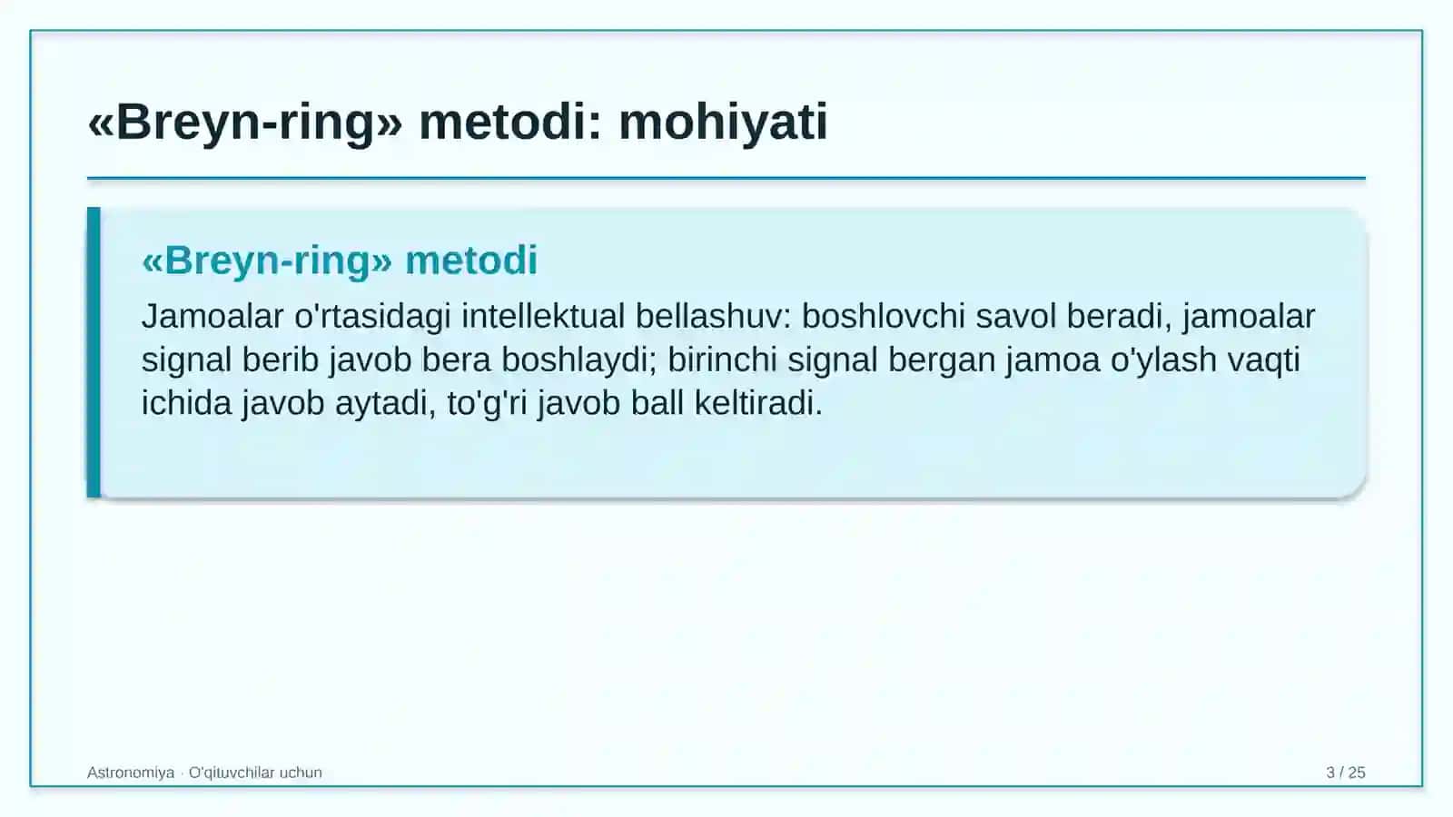 astronomiya darslarida breyn ring metodidan foydalanish 9412 3