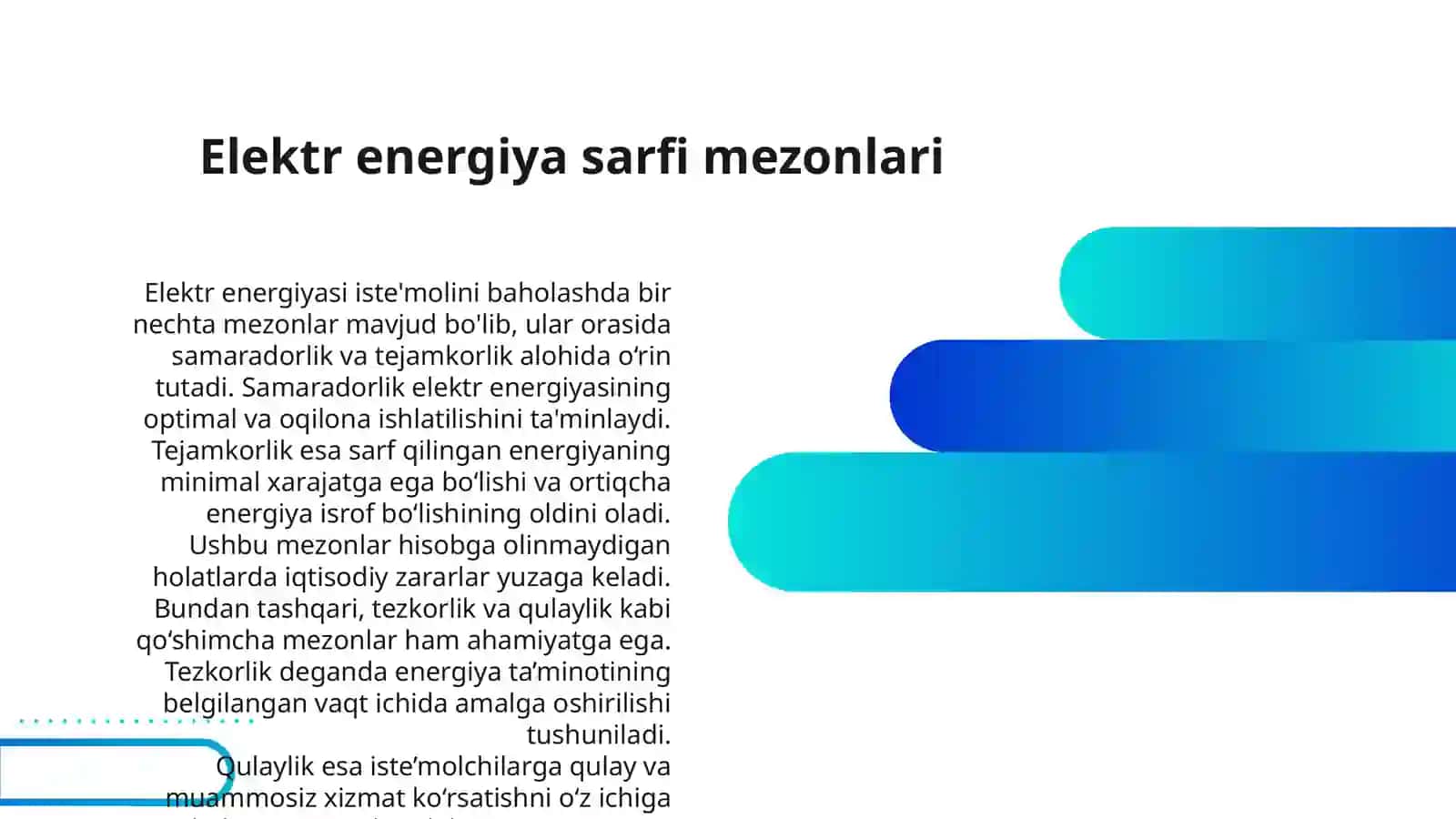 ELEKTR ENERGIYA SARFI VA TO'LOVNI CHIZIQLI FUNKSIYA ORQALI MODELLASHTIRISH 3