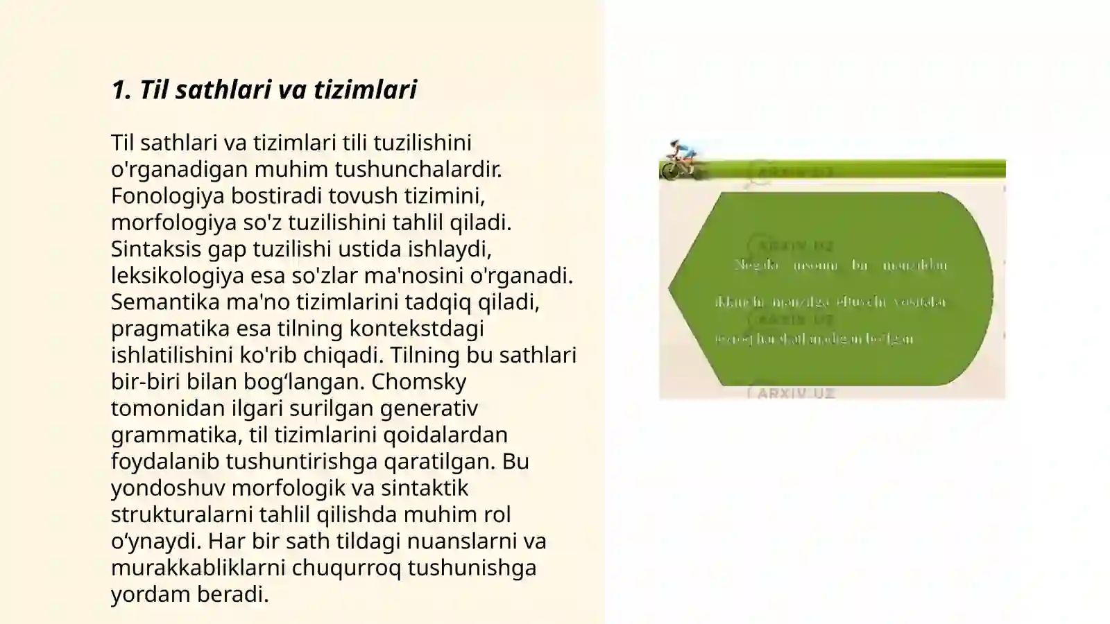 Til sathlari va uning birliklari 3