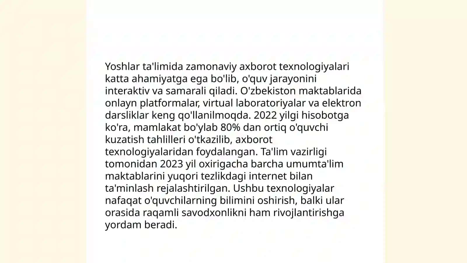 Yoshlar ta'lim-tarbiyasida zamonaviy axborot texnologiyalari 3