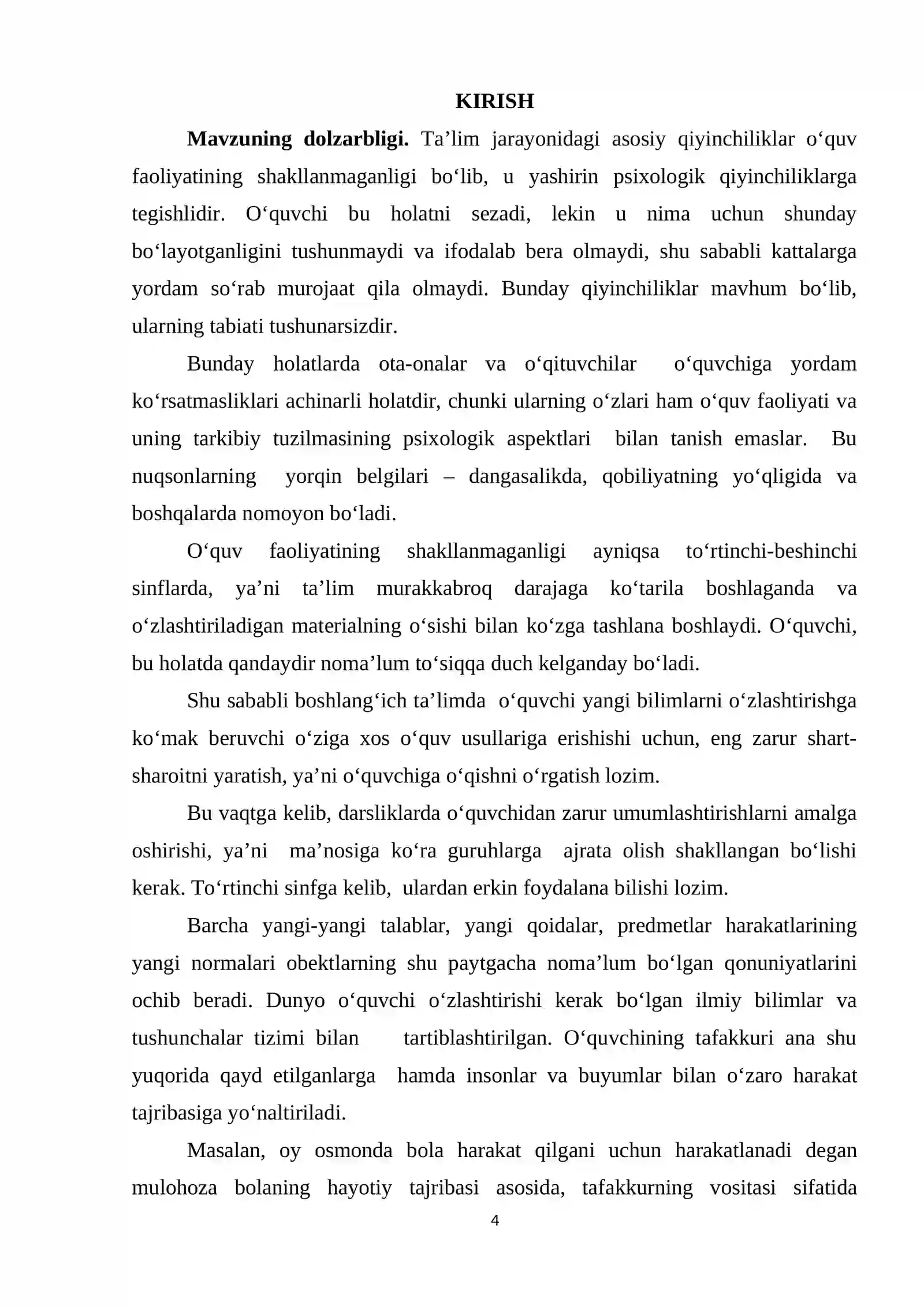 Mavzu: "2-3-SINF O‘QUVCHILARINING MANTIQIY FIKRLASHINI RIVOJLANTIRISH" 3