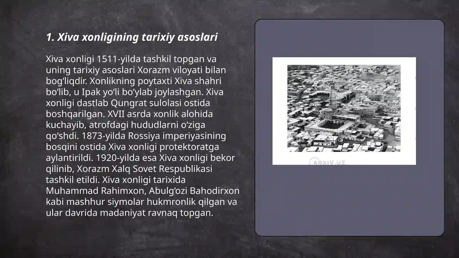 Xiva xonligi 3
