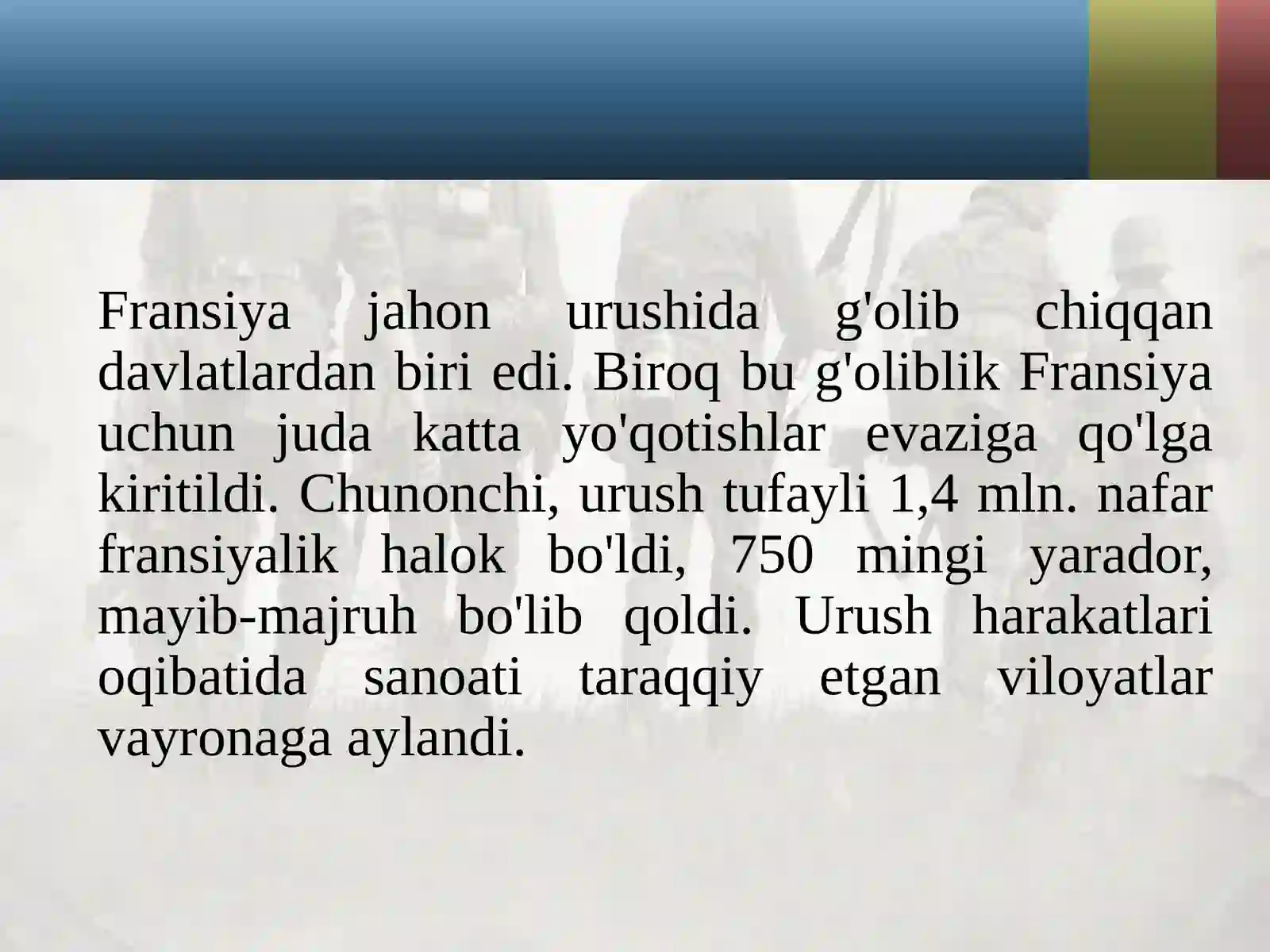 1870-1914 yillarda Fransiya 3