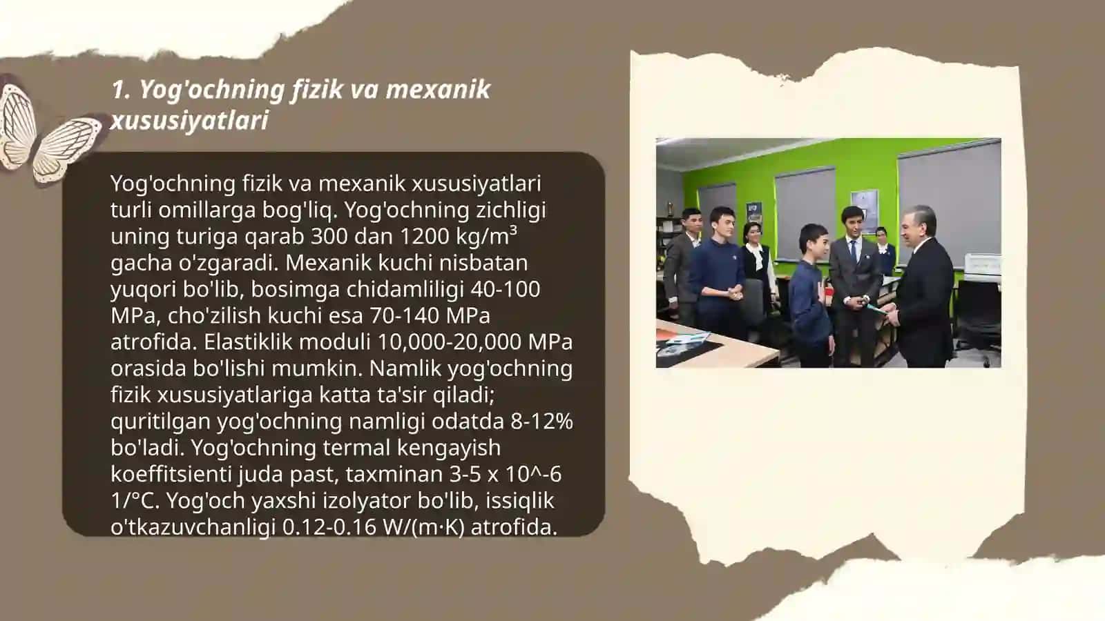 Yog'ochning meyoriy va hisobiy yuklar va ularni aniqlash 3