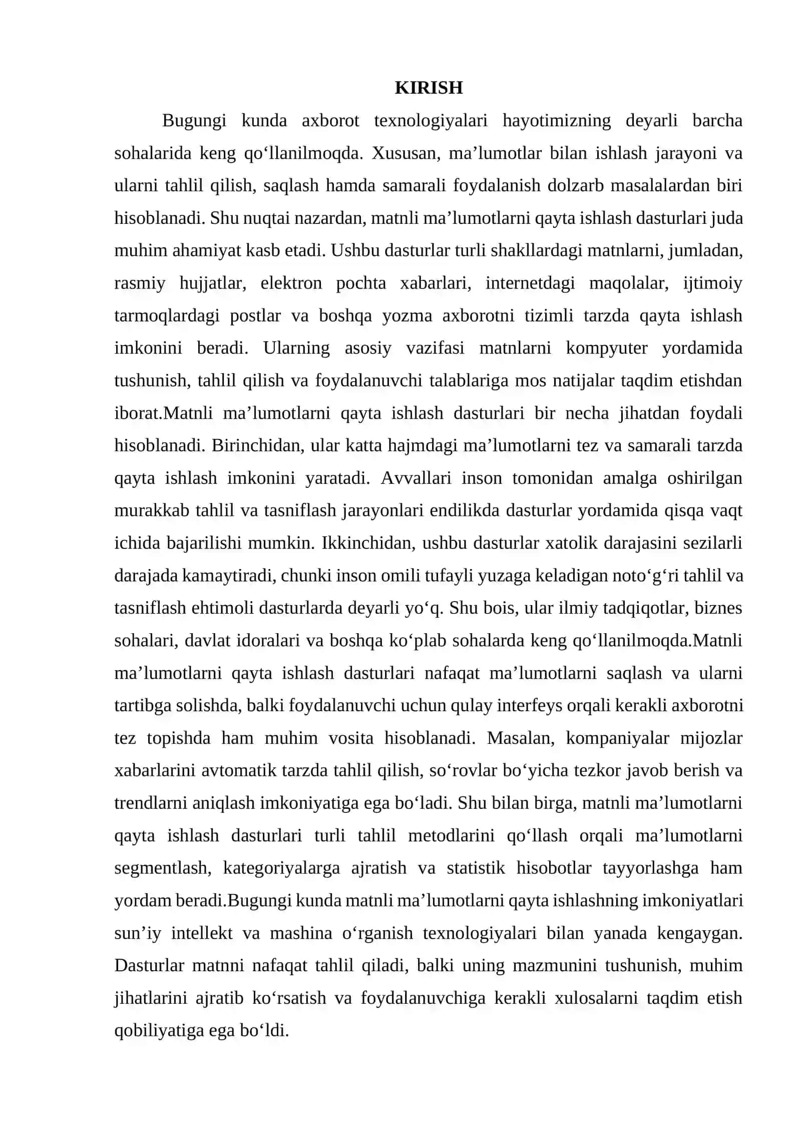 MATNLI MALUMOTLARNI QAYTA ISHLASH DASTURLARINING IMKONIYATLARI 3