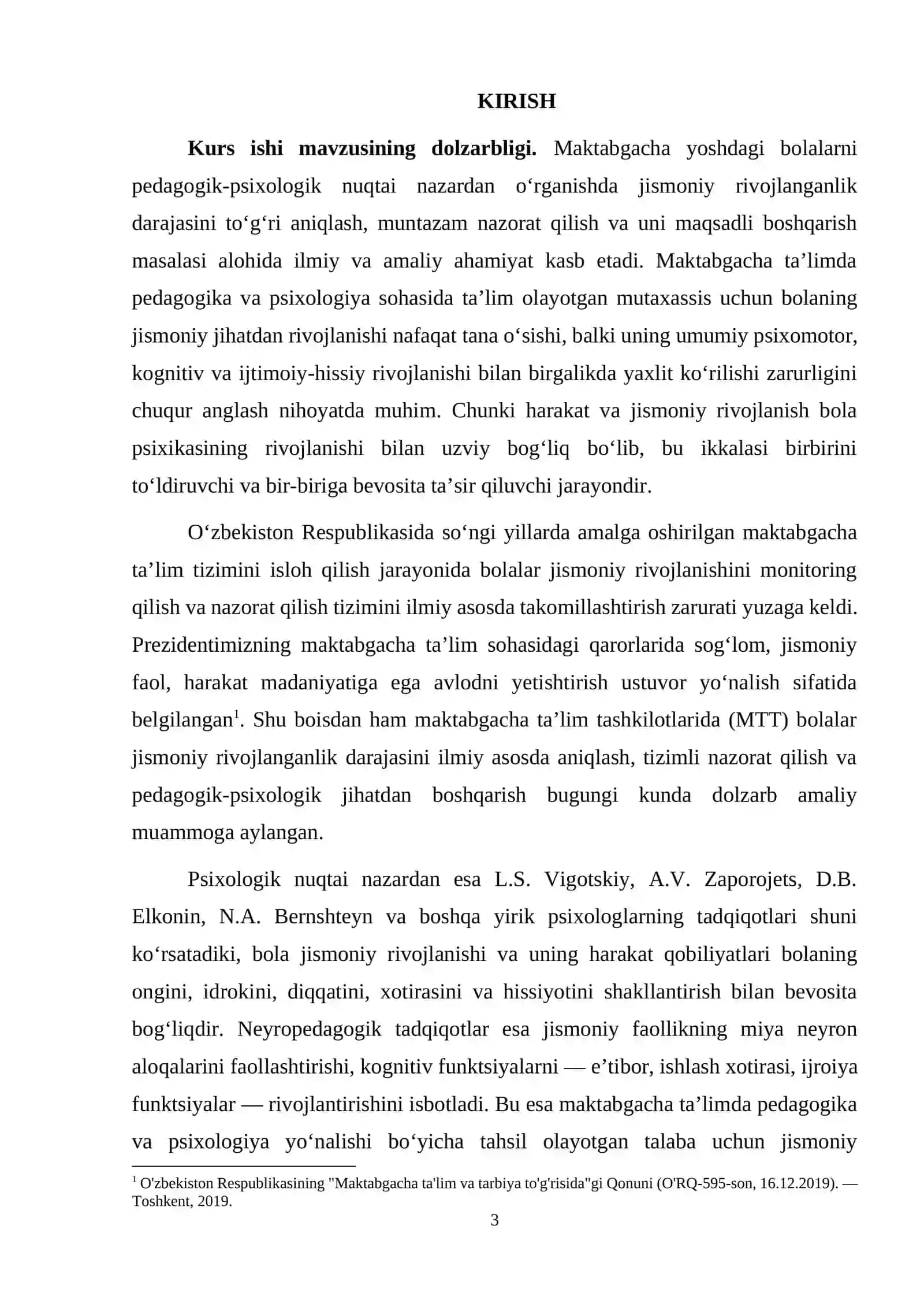 Maktabgacha Yoshdagi Bolalarni Pedagogik-Psixologik O'rganish 3