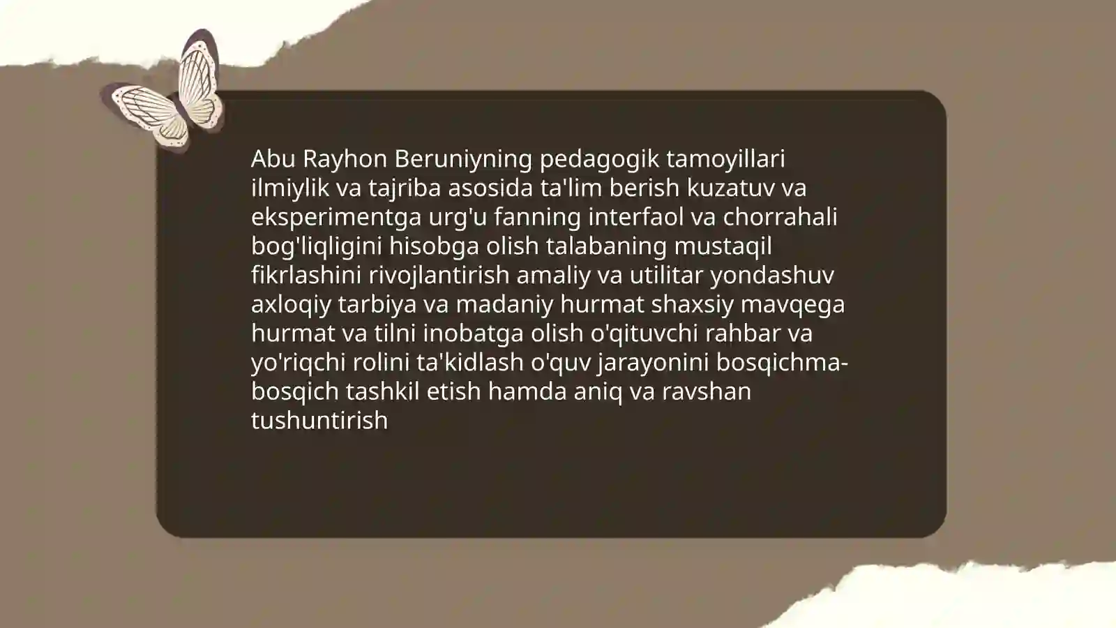 Abu Rayhon Beruniyning pedagogik qarashlari 3
