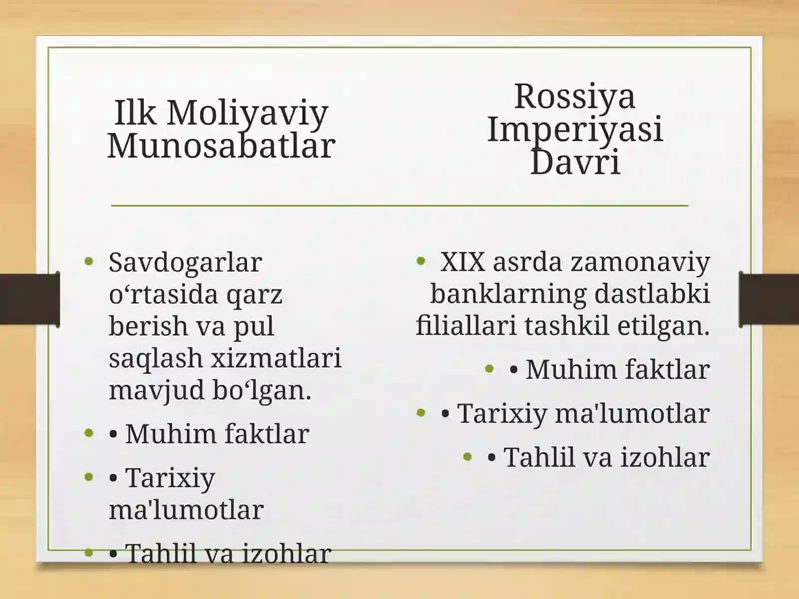 O‘rta Osiyoda Banklarning Kelib Chiqishi 3