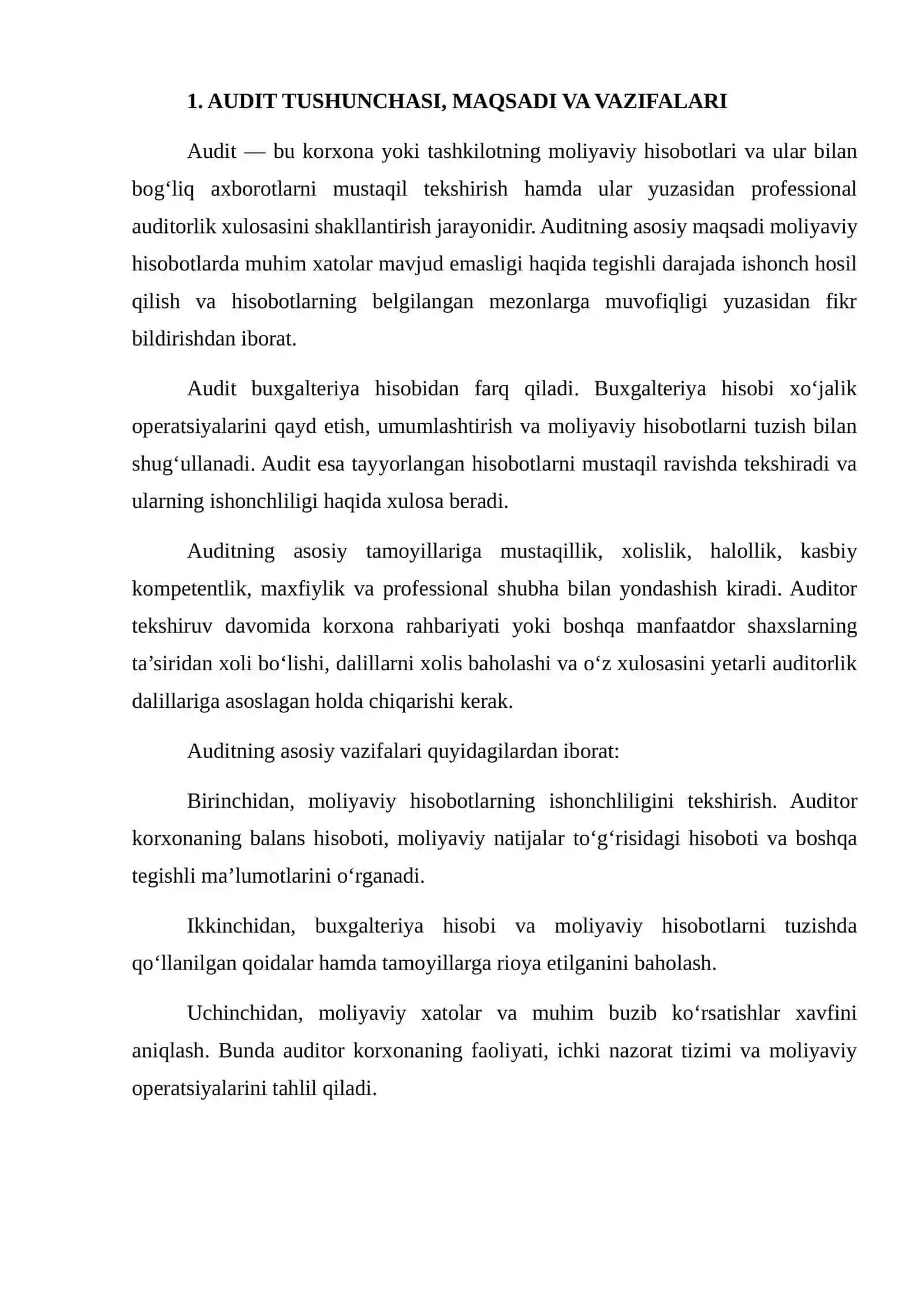AUDIT TARIXI VA O‘ZBEKISTONDA AUDITNING RIVOJLANISHI 3
