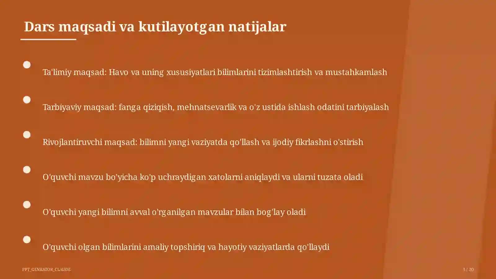 Havo va uning xususiyatlari (2-sinf) 3