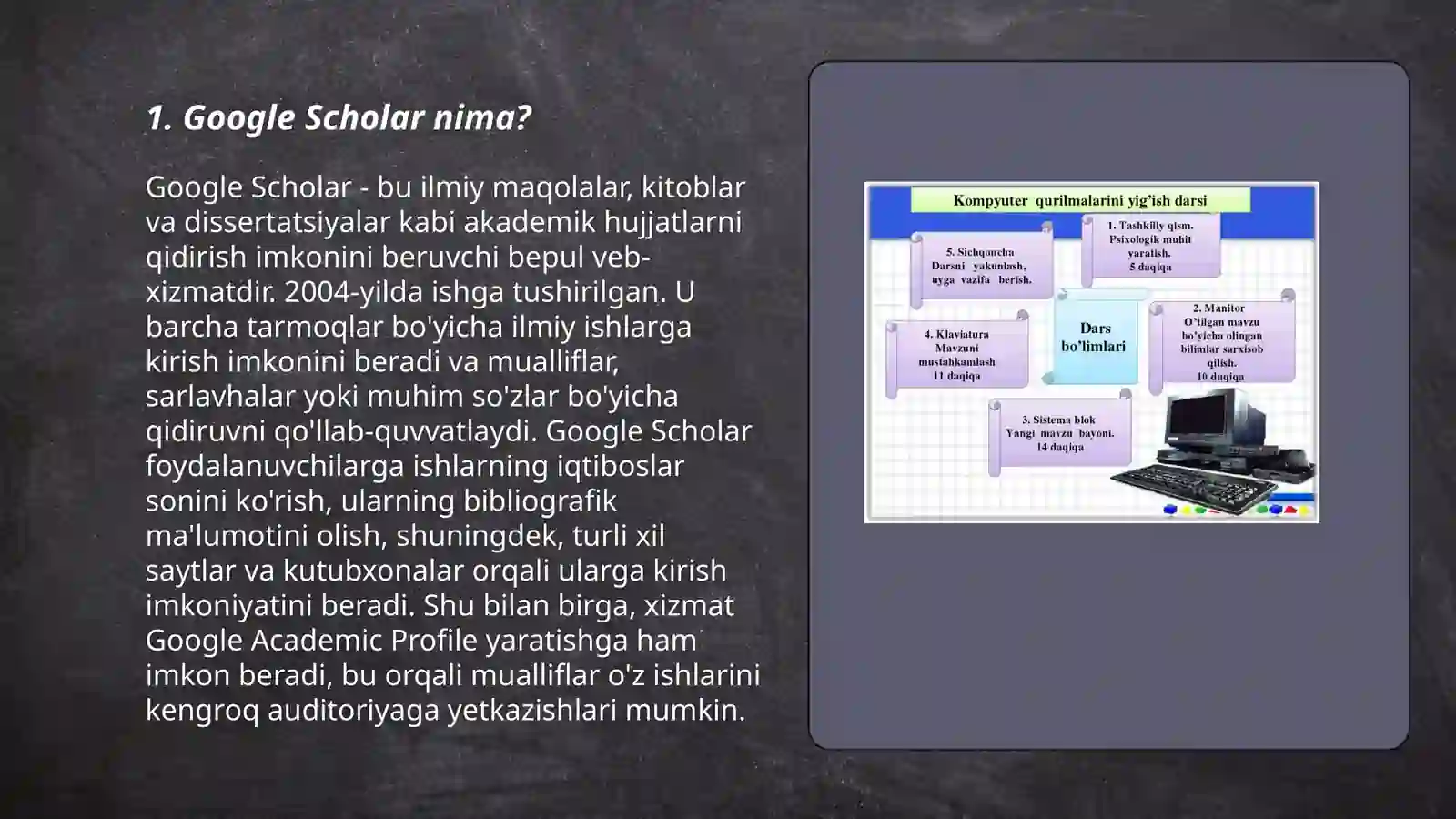 Google Scholar xizmati 3