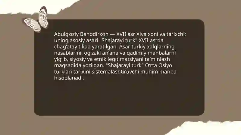 Shajarayi turk 3