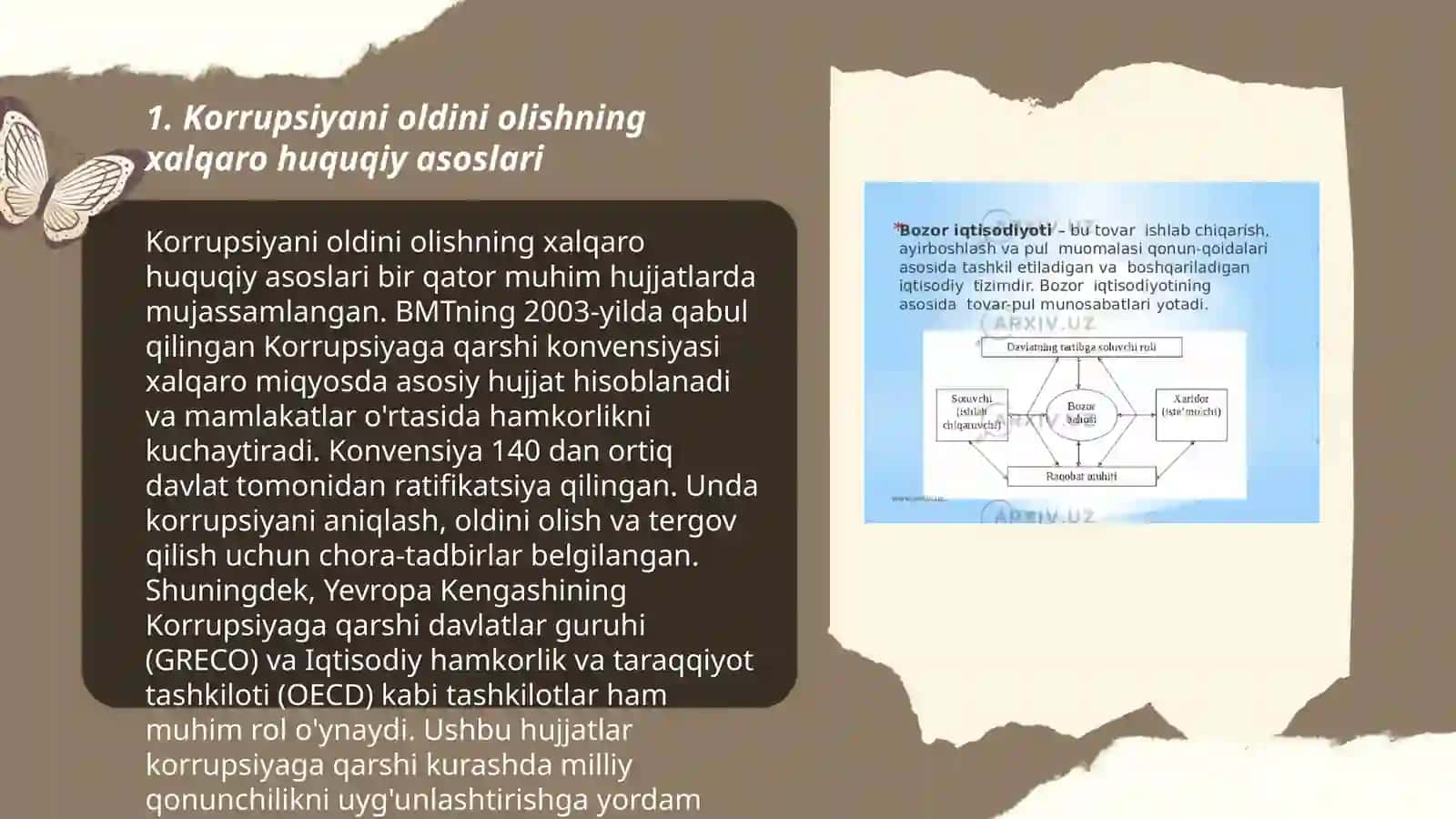 Korrupsiyaga qarshi kurash boʻyicha xalqaro qonunlar va qarorlarning Oʻzbekistonda ratifikatsiya qilishning ahamiyati 3