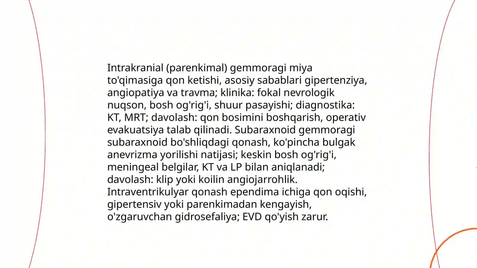 Gemmoragik istimalar 3